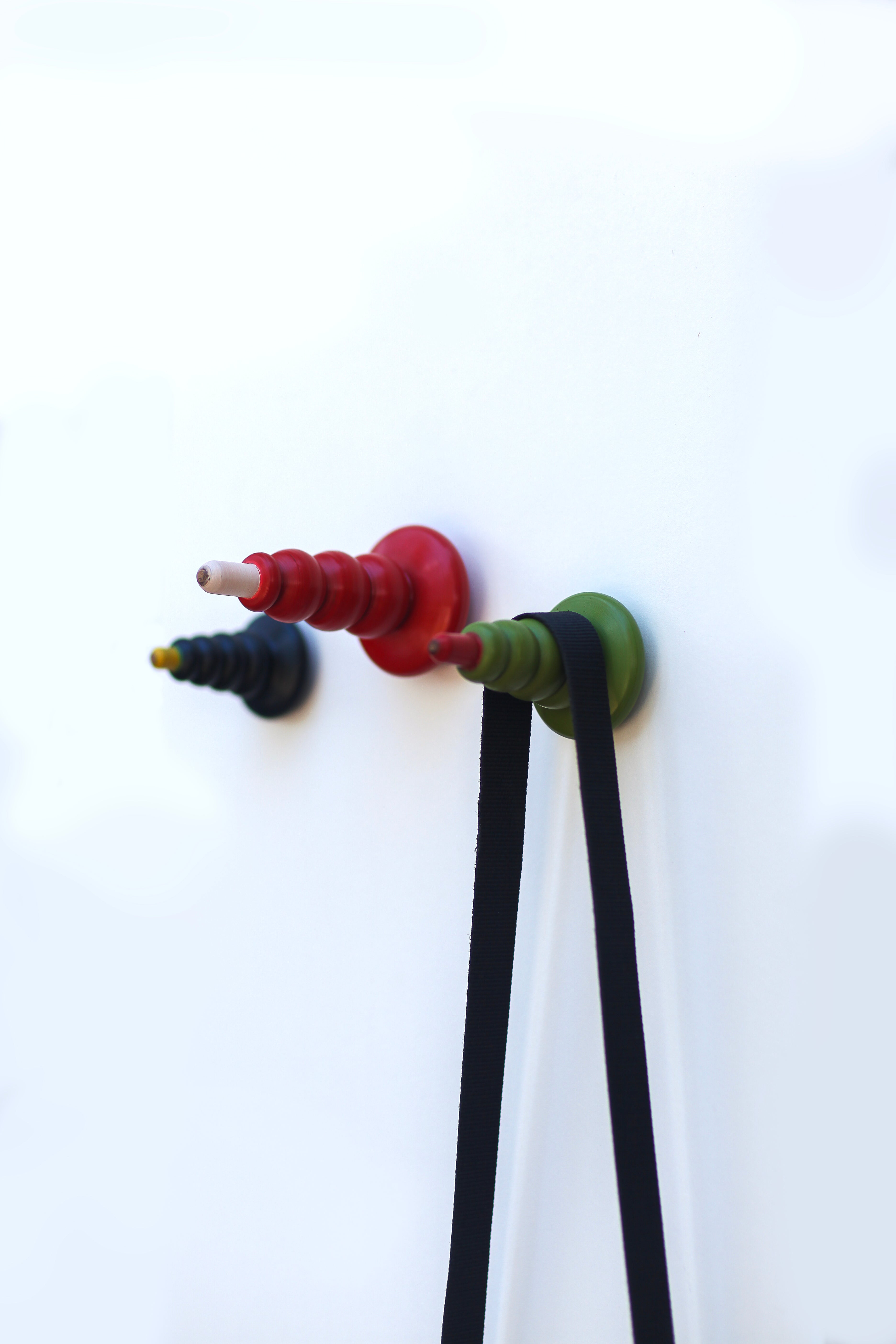 jhum-ka Rosewood coat hooks [pack of 3]