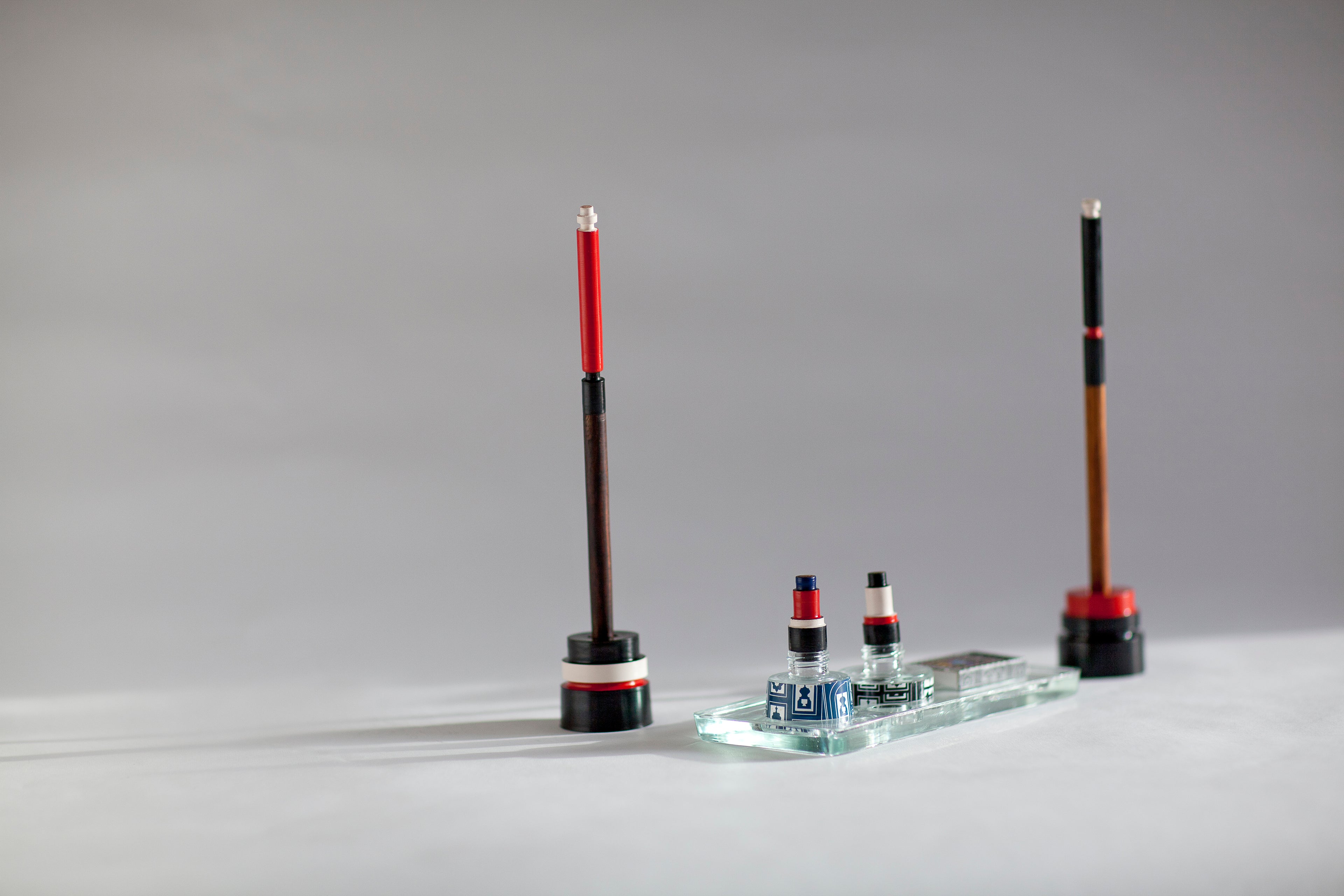 The RUSTAM Wooden DIP PEN and NIB HOLDER SET.