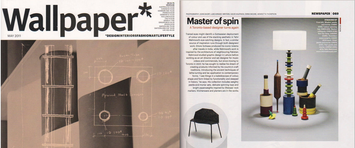 magazine publication wallpaper with multiple of tmd products