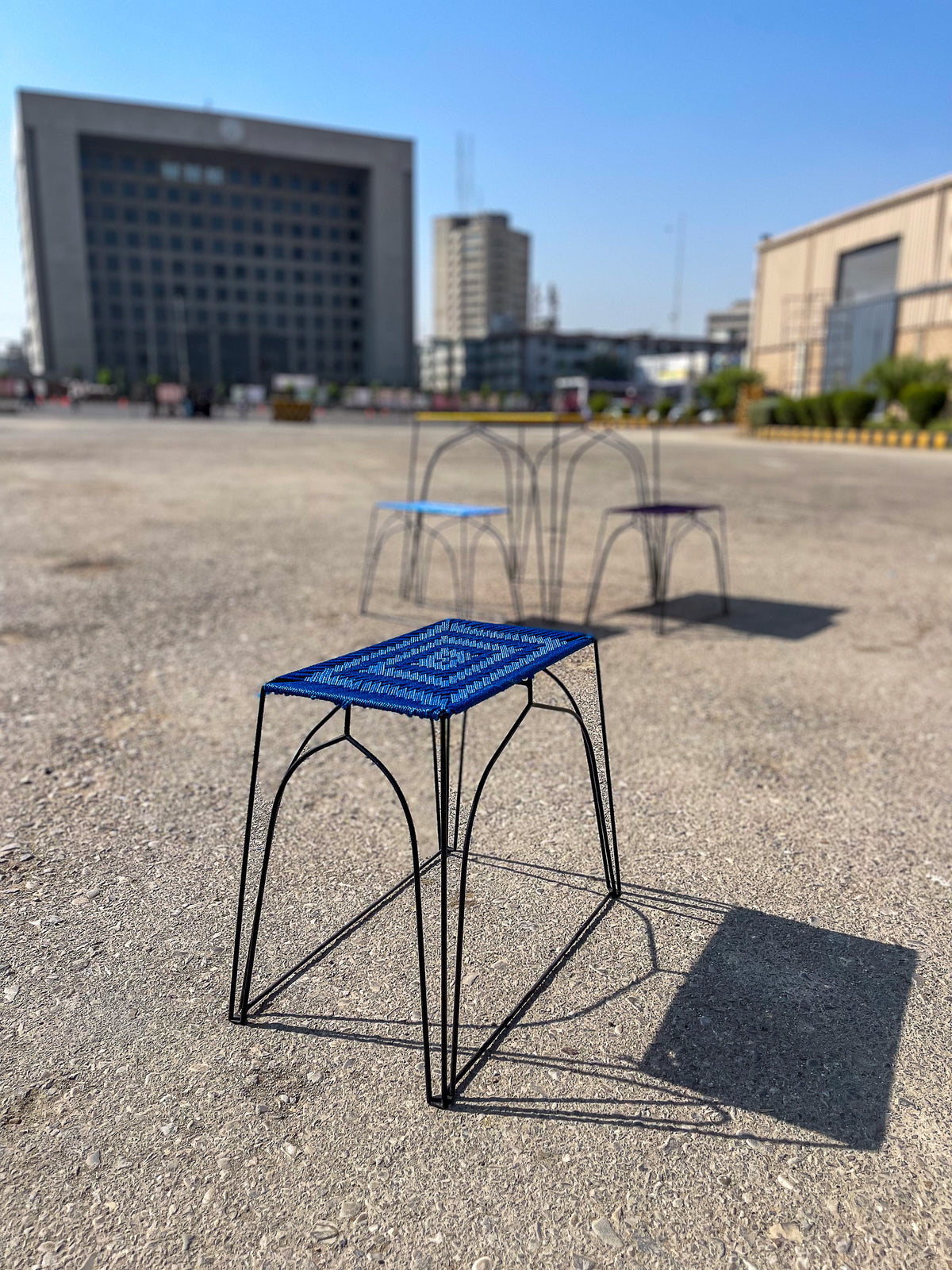 Arch Table & Stools